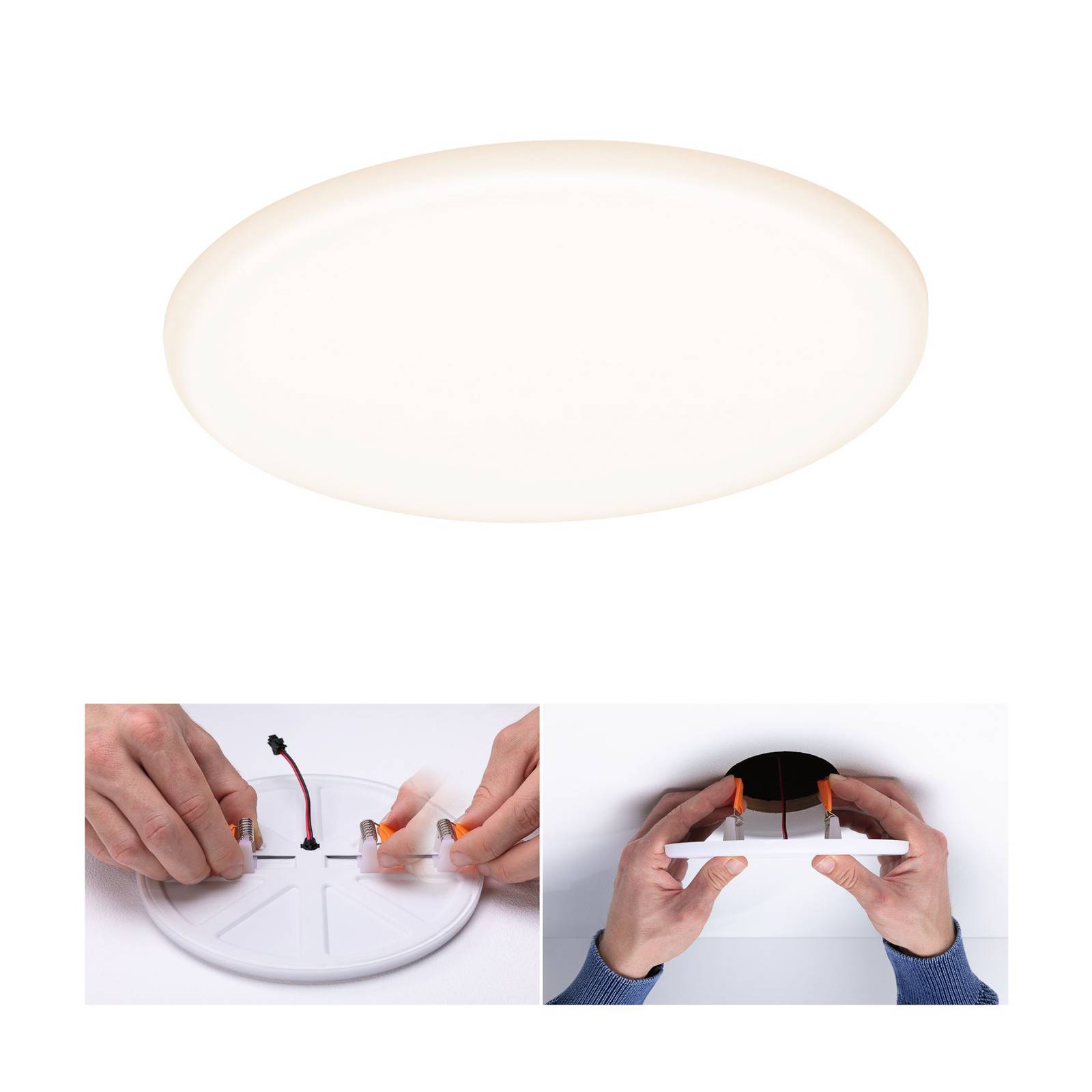 Levné světlo Paulmann LED panel Veluna kulatý 3-Step CCT 21 Levné svítidlo od značky Paulmann bílé plast