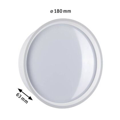 Levné svítidlo od značky Paulmann bílá plast