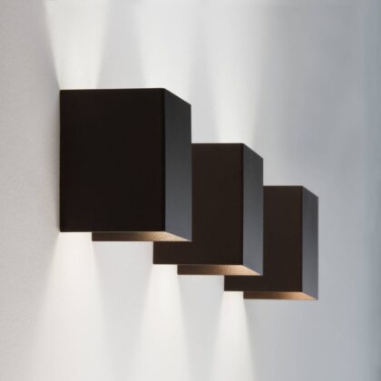 Levné svítidlo od značky Performance in Lighting antracit hliník/sklo/nerezová ocel