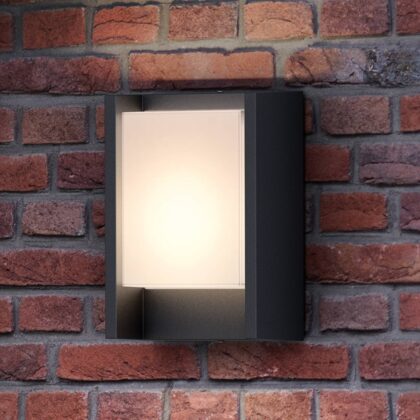 Levné svítidlo od značky Philips antracit/bílá satinovaná hliník/plast