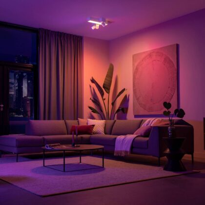 Levné svítidlo od značky Philips Hue bílé plast/hliník