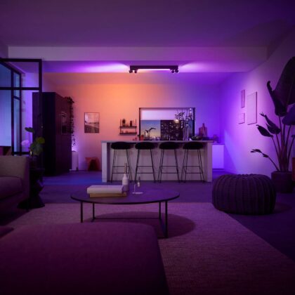 Levné svítidlo od značky Philips Hue černé plast/hliník