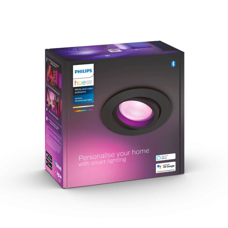 Levné svítidlo od značky Philips Hue černá plast