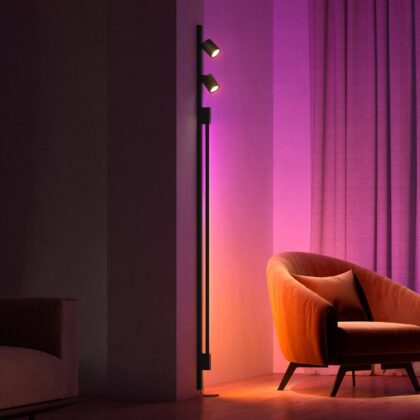 Levné svítidlo od značky Philips Hue černá kov/plast