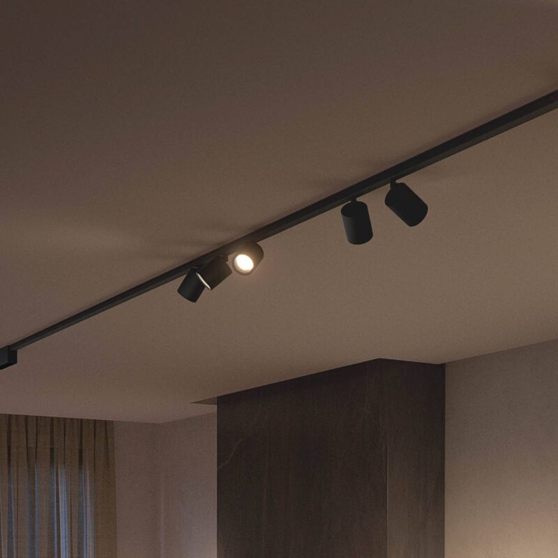 Levné svítidlo od značky Philips Hue černá kov/plast