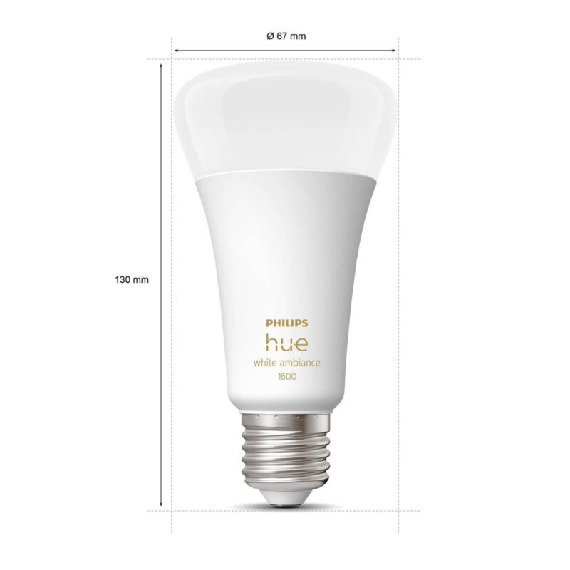 Levné svítidlo od značky Philips Hue bílá plast