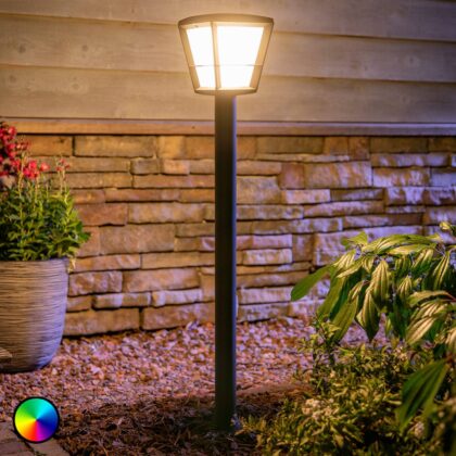 Levné svítidlo od značky Philips Hue černá/bílá hliník/sklo