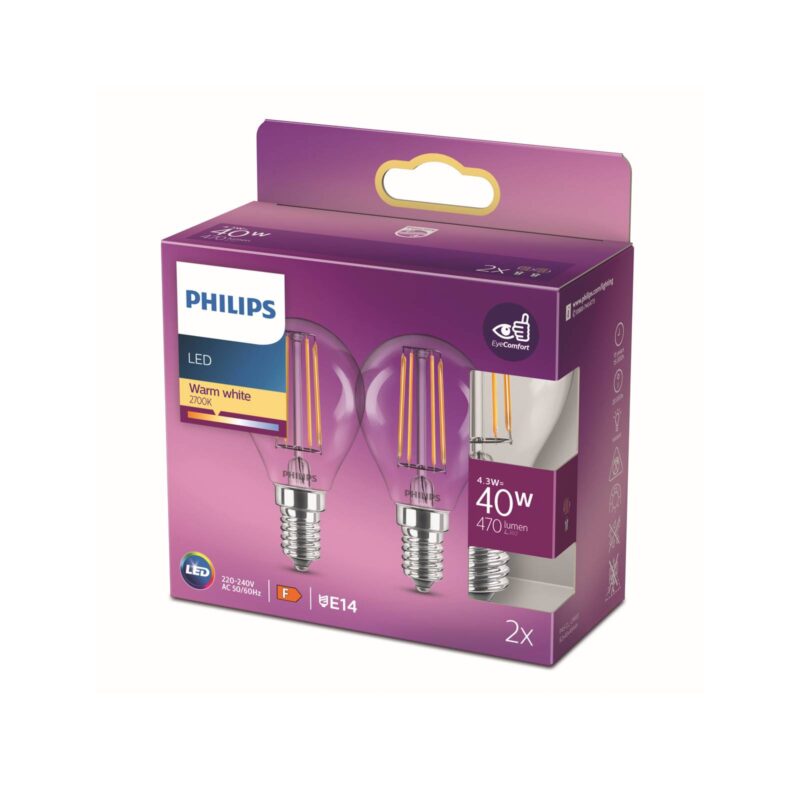 Levné svítidlo od značky Philips  sklo
