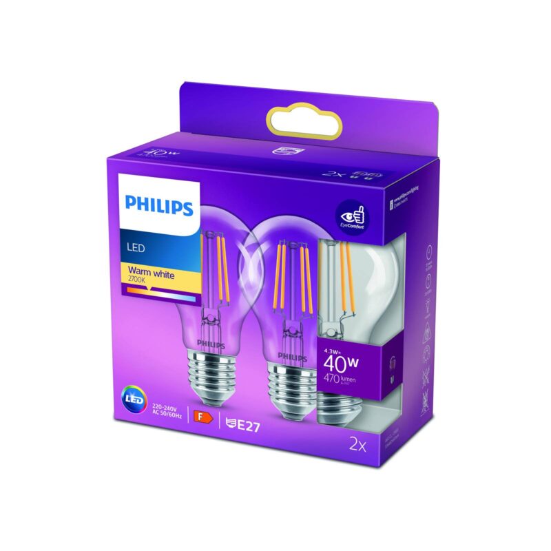 Levné svítidlo od značky Philips  sklo