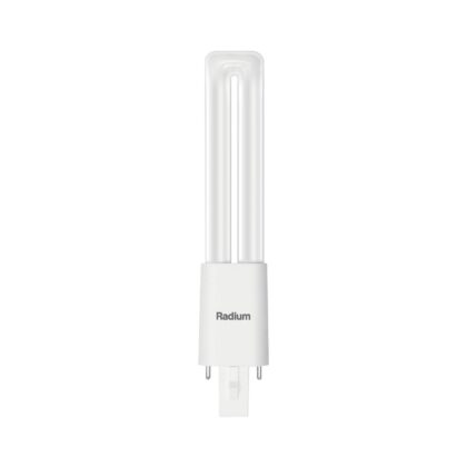 Levné svítidlo od značky Radium bílá sklo/kov/plast