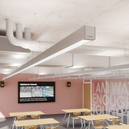 Levné svítidlo od značky Regent Lighting bílá/opálová hliník anodizovaný/PMMA