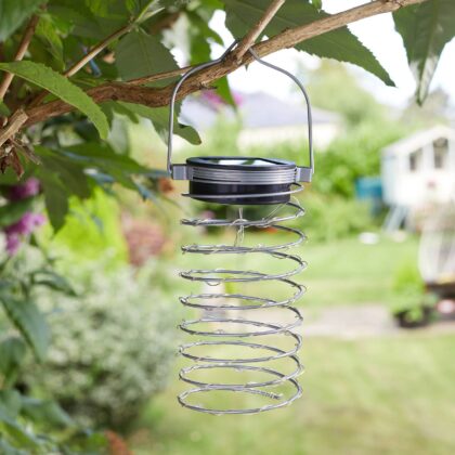Levné svítidlo od značky SMART GARDEN černá/stříbrná kov/plast
