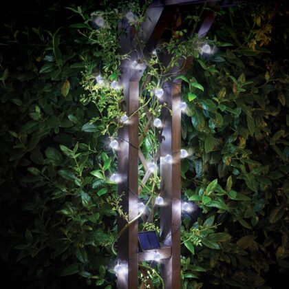 Levné svítidlo od značky SMART GARDEN černá/čirá Plastové