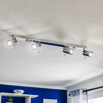 Levné svítidlo od značky SOLLUX LIGHTING chrom Ocel