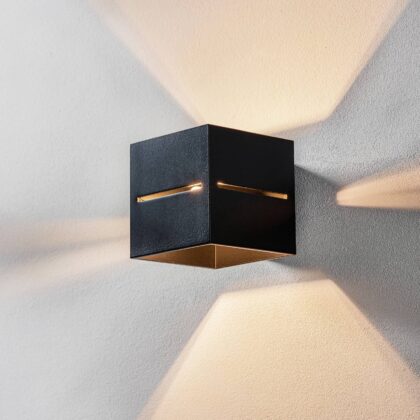 Levné svítidlo od značky SOLLUX LIGHTING černé hliník