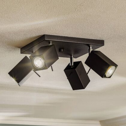 Levné svítidlo od značky SOLLUX LIGHTING černé ocel