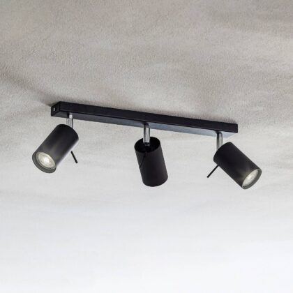 Levné svítidlo od značky SOLLUX LIGHTING černá ocel