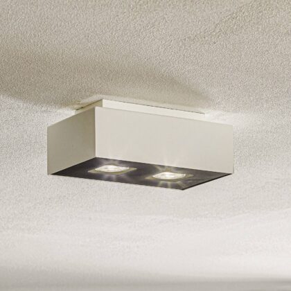 Levné svítidlo od značky SOLLUX LIGHTING bílý/černý ocel