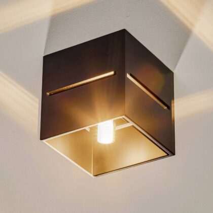 Levné svítidlo od značky SOLLUX LIGHTING černé hliník