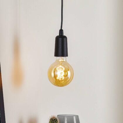 Levné svítidlo od značky SOLLUX LIGHTING černé plast PVC