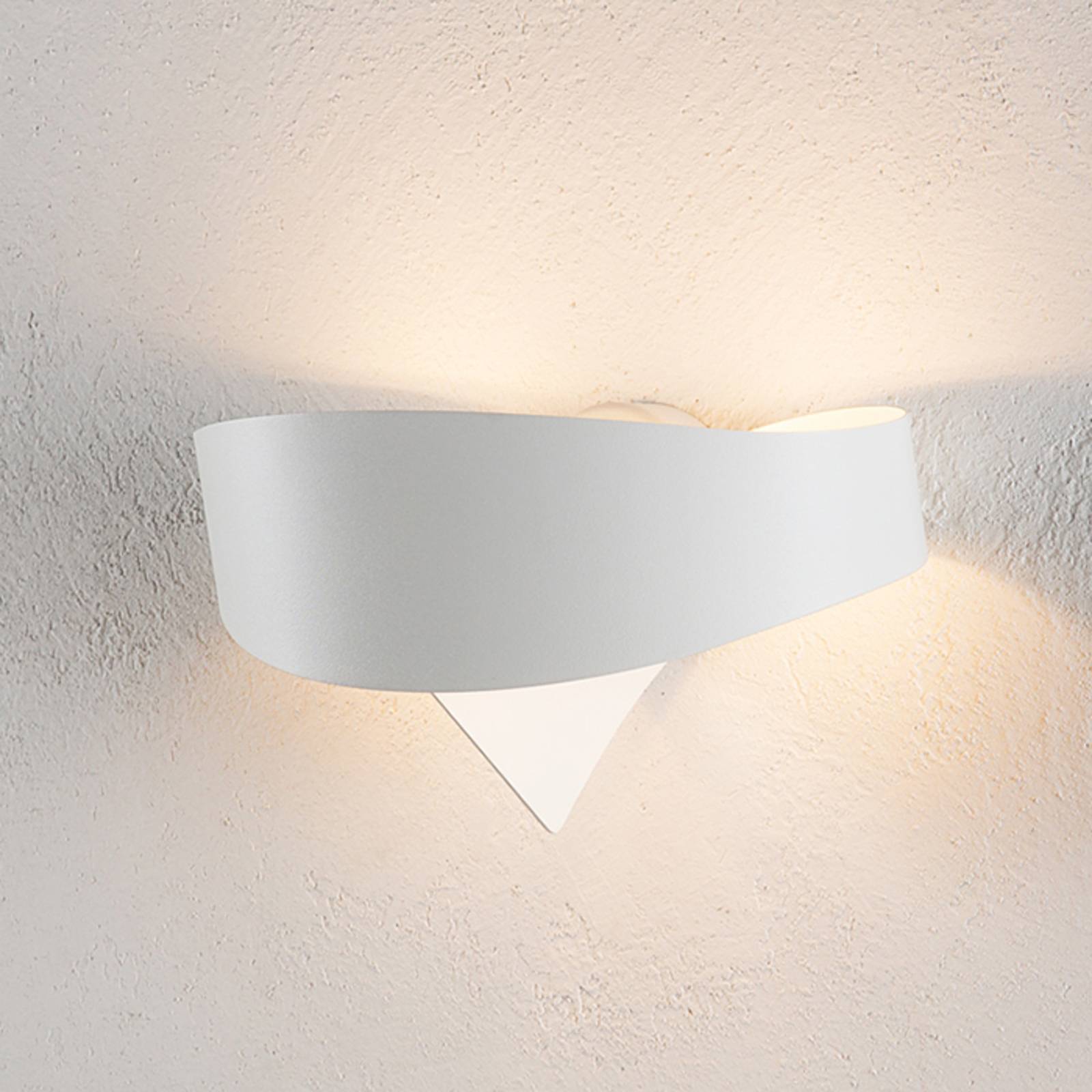 Levné světlo Selène Bílé designové nástěnné svítidlo Scudo Levné svítidlo od značky Selène bílá Ocel