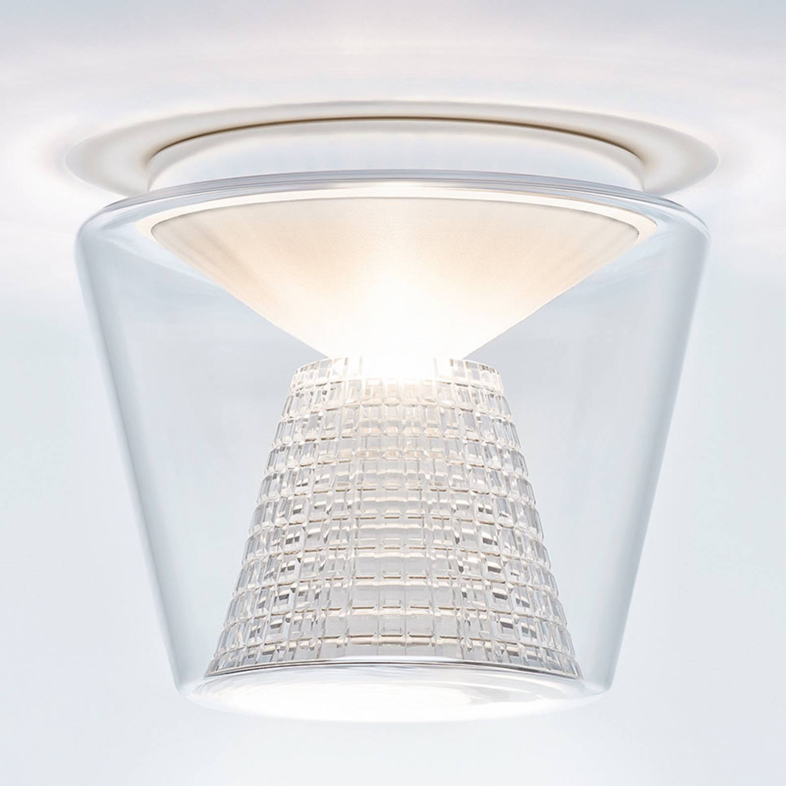 Levné světlo Serien Lighting serien.lighting Annex L - LED stropní světlo sklo Levné svítidlo od značky Serien Lighting čirá sklo/křišťálové sklo