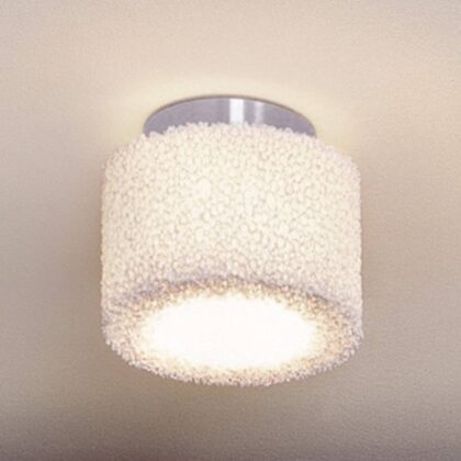 Levné svítidlo od značky Serien Lighting krémová bílá/hliník kartáčovaný keramická pěna/hliník