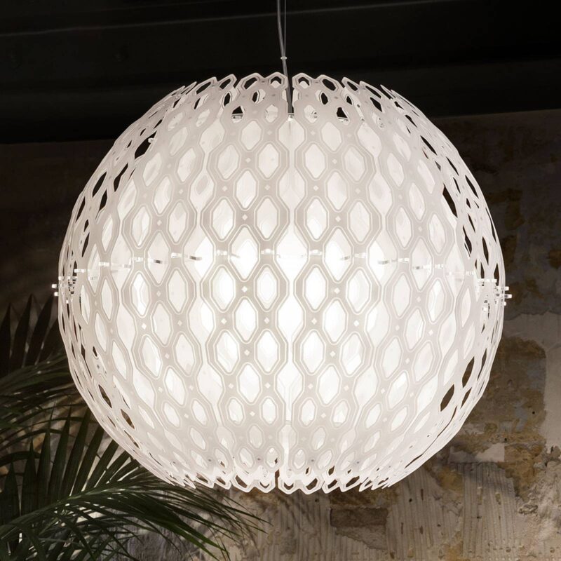 Levné svítidlo od značky Slamp bílá polymer