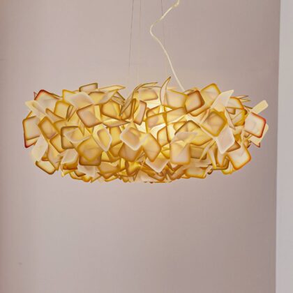 Levné svítidlo od značky Slamp oranžová/průhledná plast