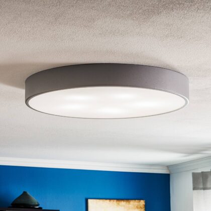 Levné svítidlo od značky TEMAR LIGHTING šedá ocel/sklo