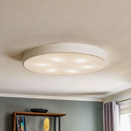Levné svítidlo od značky TEMAR LIGHTING bílá ocel/sklo
