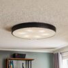 Levné svítidlo od značky TEMAR LIGHTING černá ocel/sklo