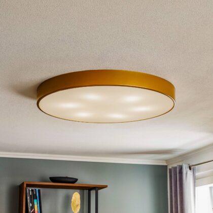 Levné svítidlo od značky TEMAR LIGHTING zlatá/bílá ocel/sklo