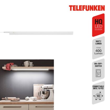 Levné svítidlo od značky Telefunken bílá Plastové