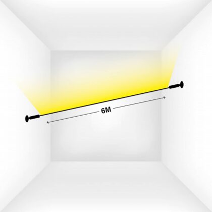 Levné svítidlo od značky The Light Group černá Plastové