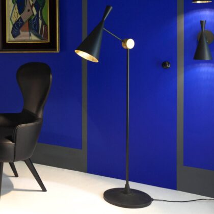 Levné svítidlo od značky Tom Dixon matná černá mosaz/litina