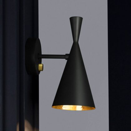 Levné svítidlo od značky Tom Dixon černá matná/mosaz mosaz ručně tepaná
