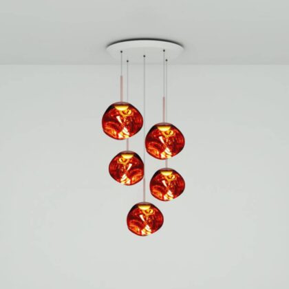 Levné svítidlo od značky Tom Dixon měděná/černá Polykarbonát