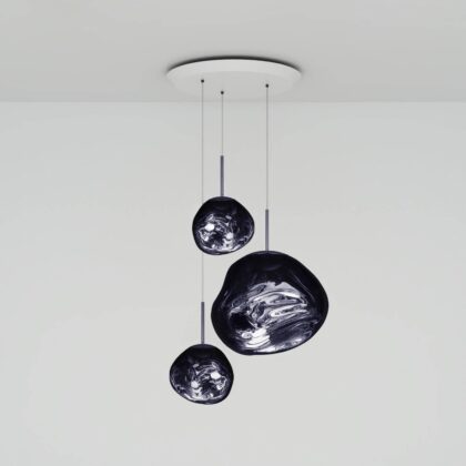 Levné svítidlo od značky Tom Dixon kouřově šedá/černá Polykarbonát