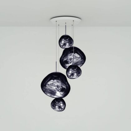 Levné svítidlo od značky Tom Dixon kouřově šedá/černá Polykarbonát