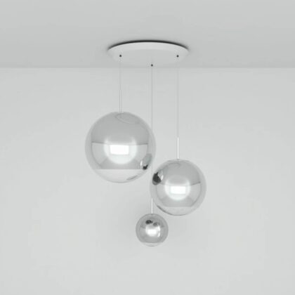 Levné svítidlo od značky Tom Dixon chrom/transparentní polykarbonát