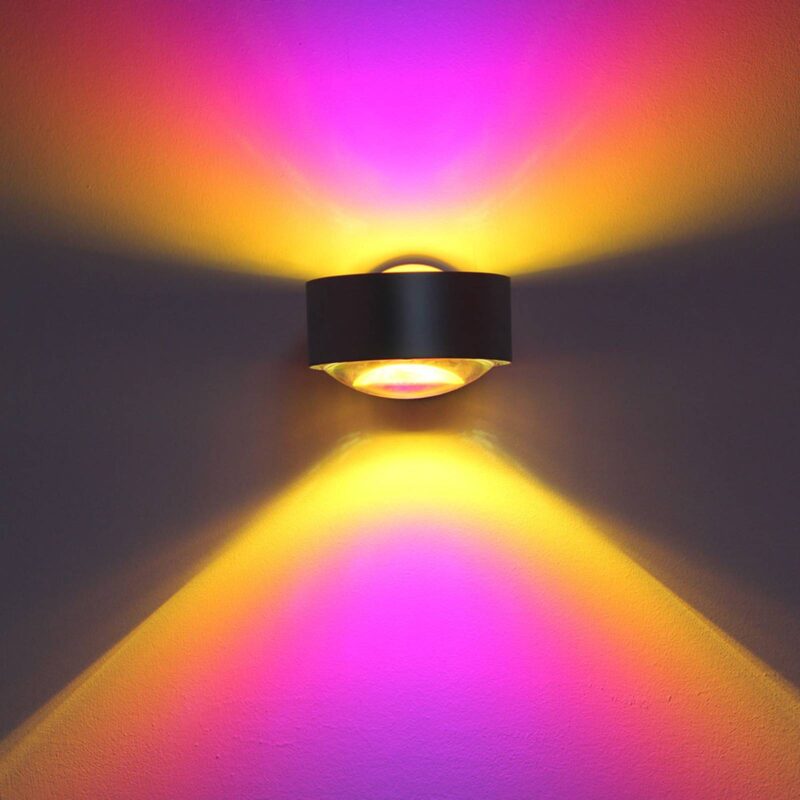 Levné svítidlo od značky Top Light magenta sklo