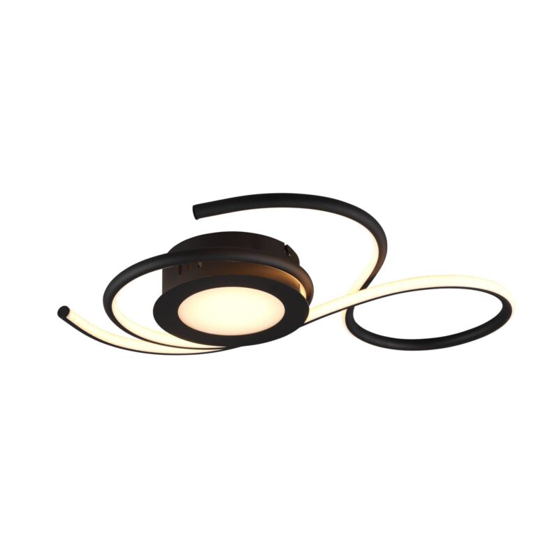 Levné svítidlo od značky Trio Lighting matná černá/bílá kov/akryl