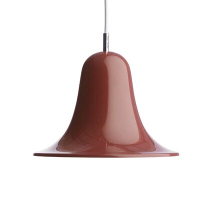 Levné svítidlo od značky Verpan burgundská červená kov/PVC/Textil