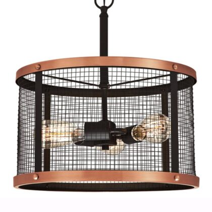 Levné svítidlo od značky Westinghouse černý/bronz naolejovaný/měď kov